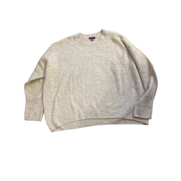 Vince Camuto Sweater Womens XLarge Oatmeal Color - Picture 2 of 5